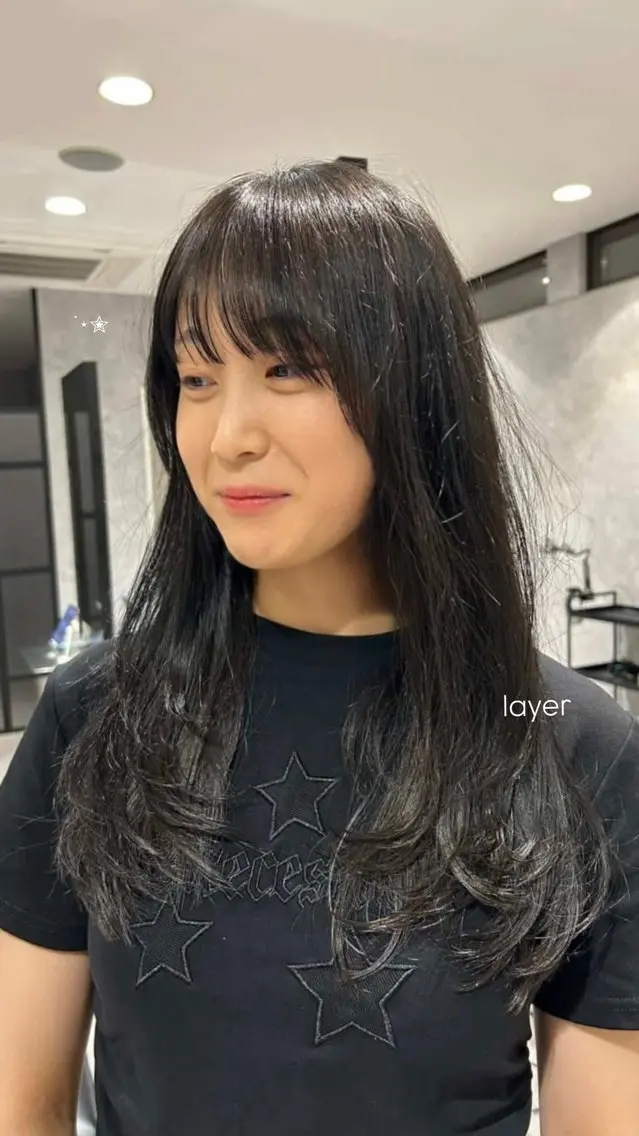 セミロング ⭐️HEDI YUKI⭐️のヘアスタイル