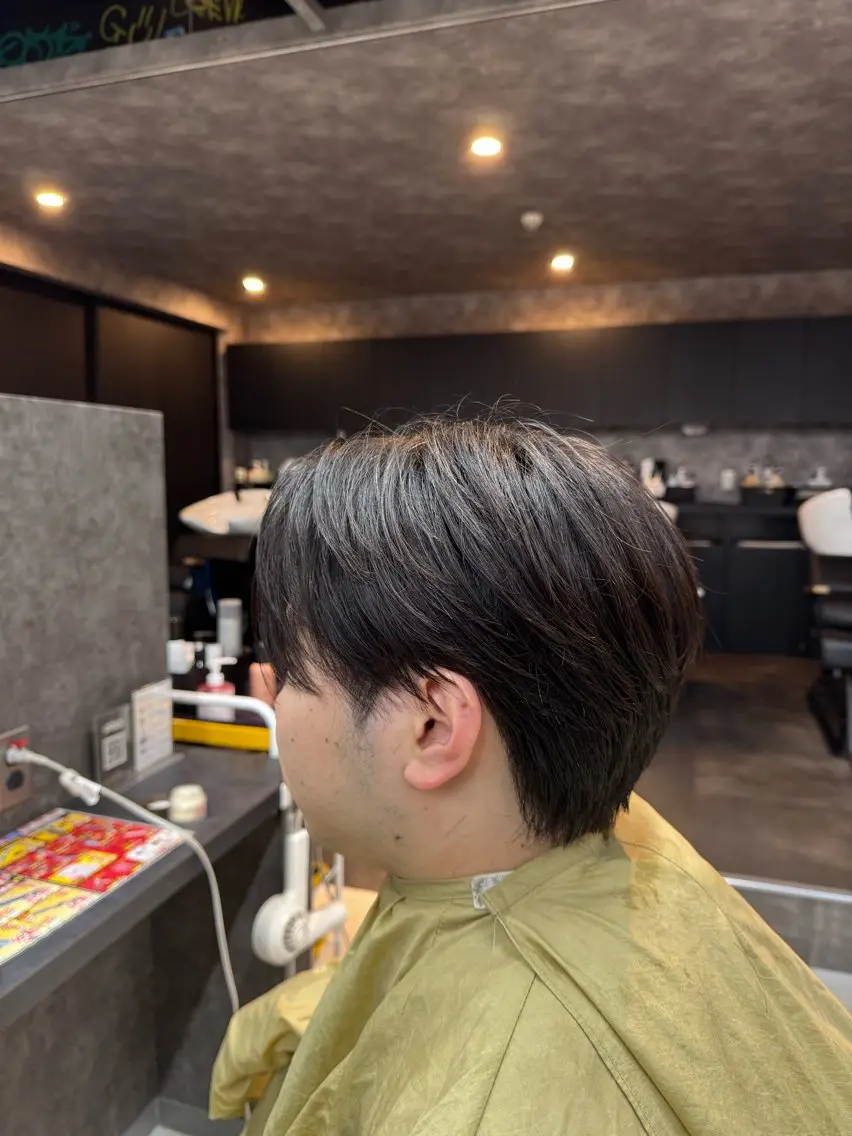 パーマ メンズ 野宮 叶碧のヘアスタイル