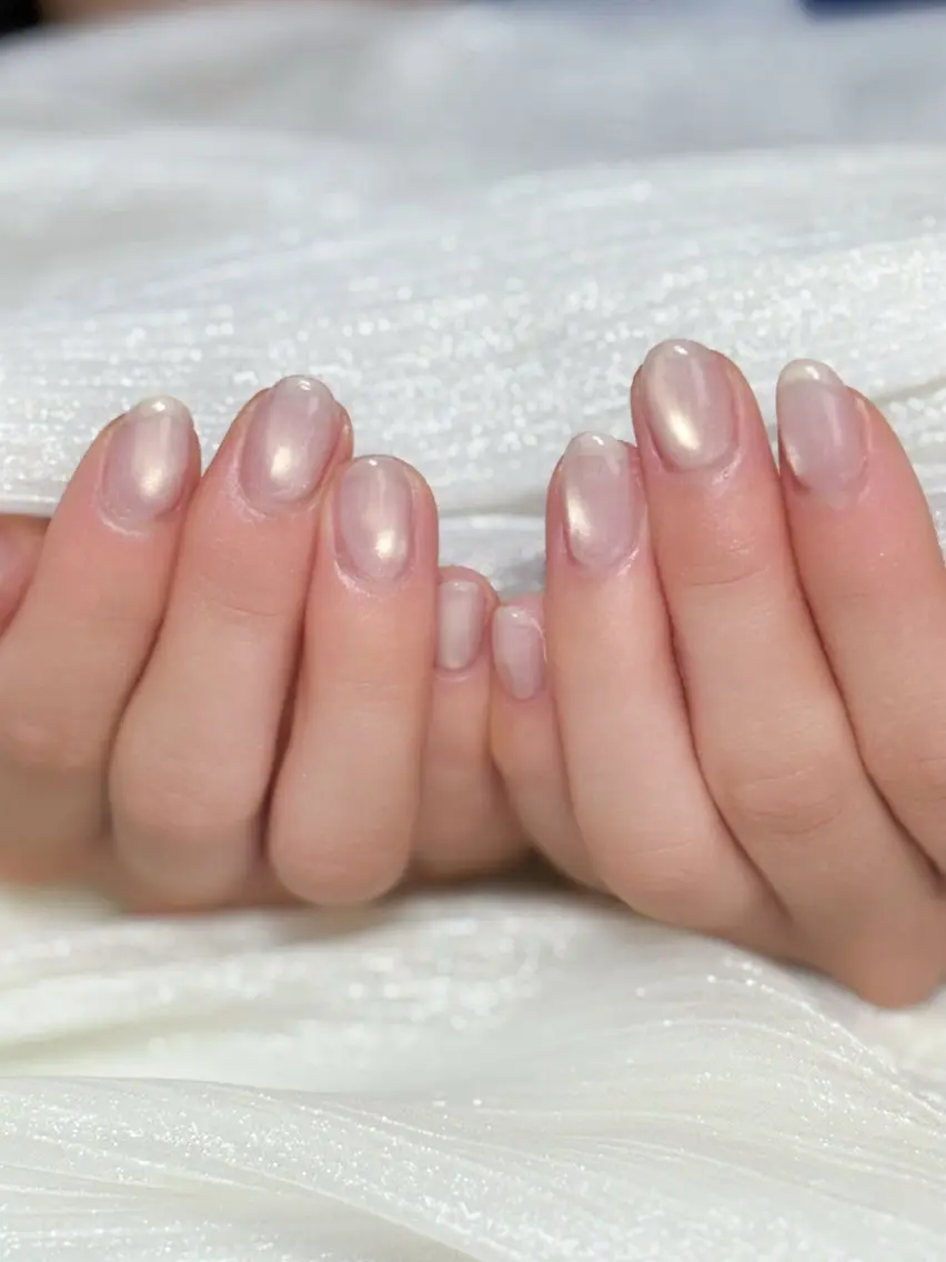 ネイル マグネットネイル シンプルネイル ハンドネイル nail salon minthのネイルデザイン