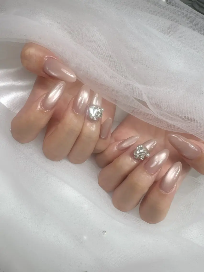ネイル 持ち込み ハンドネイル Queeens nailのネイルデザイン