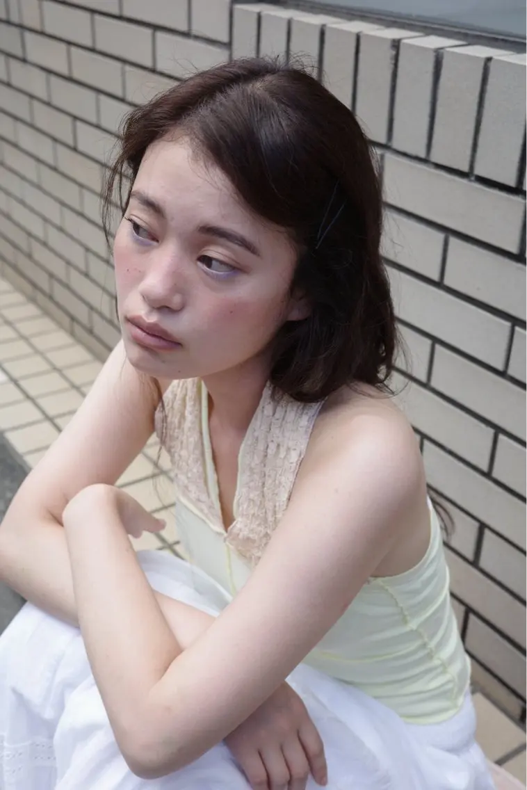 ロング カラー 石川珠唯 neroのヘアスタイル