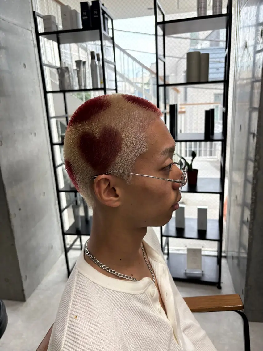 カラー メンズ 下北沢メンズパーマ 特化園田　楓莉のヘアスタイル