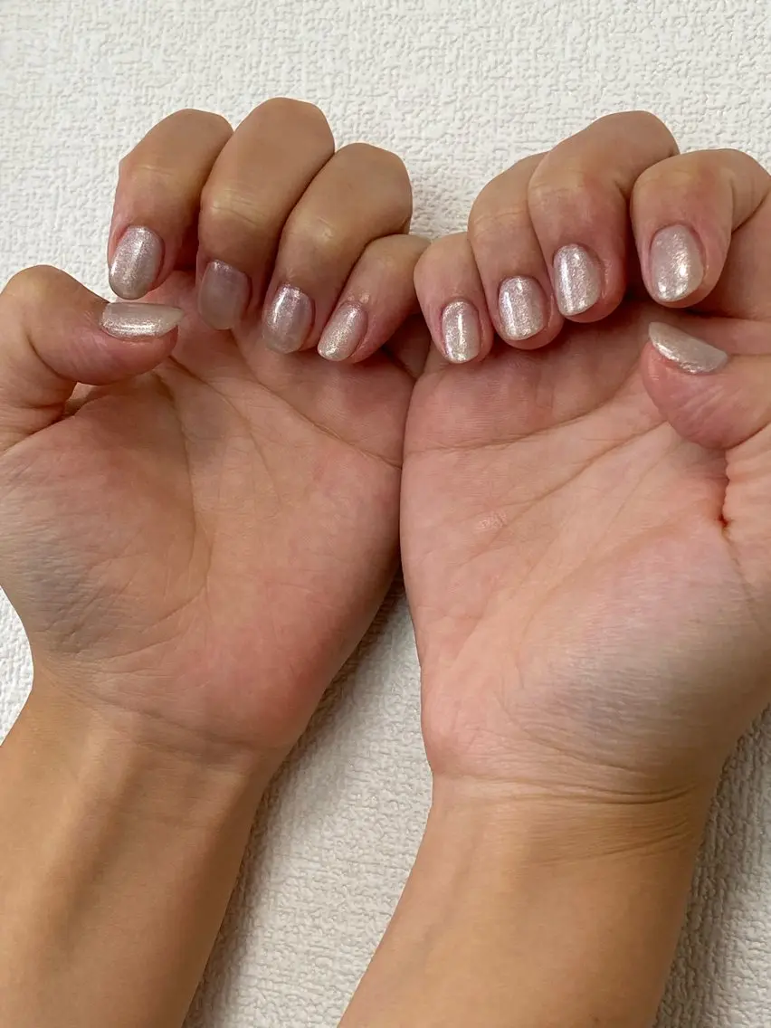 ネイル キラキラネイル ハンドネイル 自宅サロン FeelFreeのマツエク・マツパデザイン