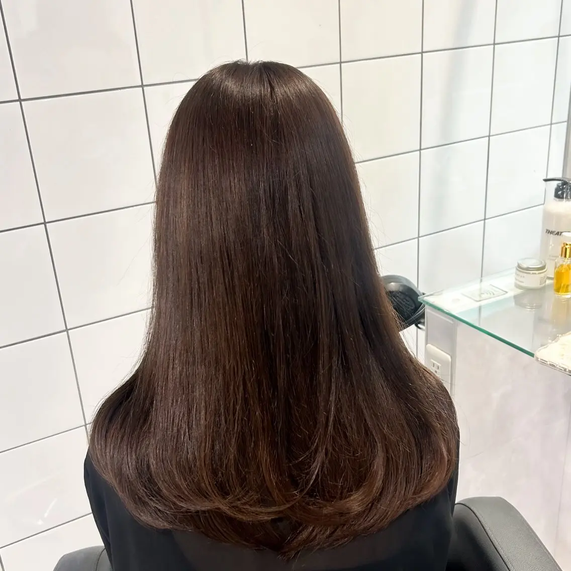 ロング カラー ヘアカラー トリートメント 表参道/透明感カラー /暗髪/ジュキヤのヘアスタイル