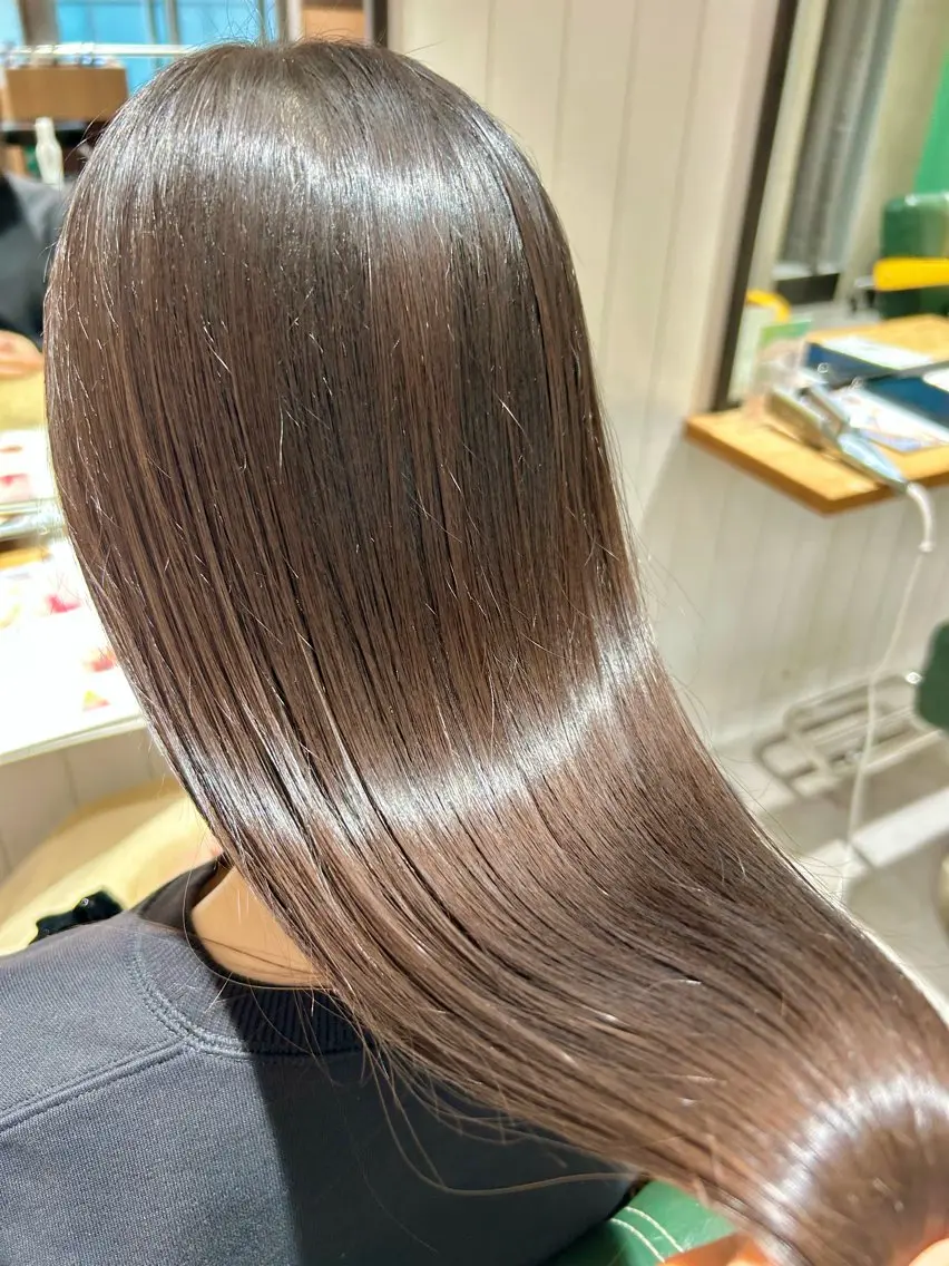 ロング 髪質改善 縮毛矯正 茅ヶ崎/縮毛矯正/ ソノカのヘアスタイル