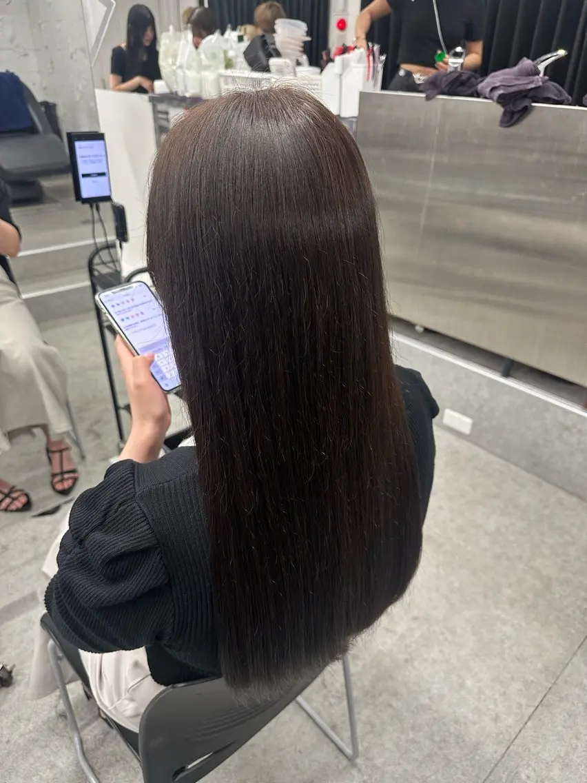 ロング カラー ロング カット パーマ 🐺韓国風メンズ特化 あさひ🐺のヘアスタイル