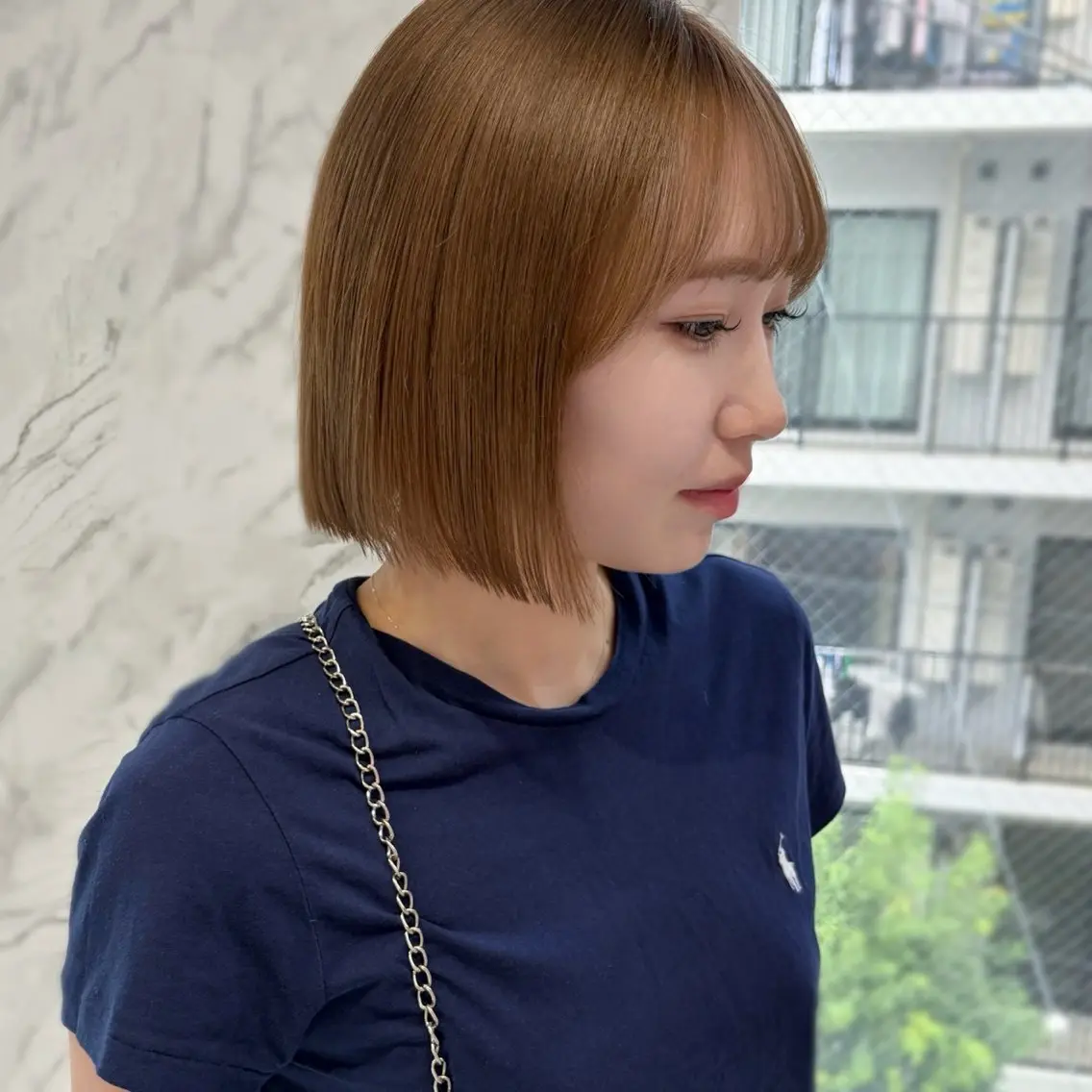 ショート カラー 浦和韓国モデル 募集中🪽Rinのヘアスタイル