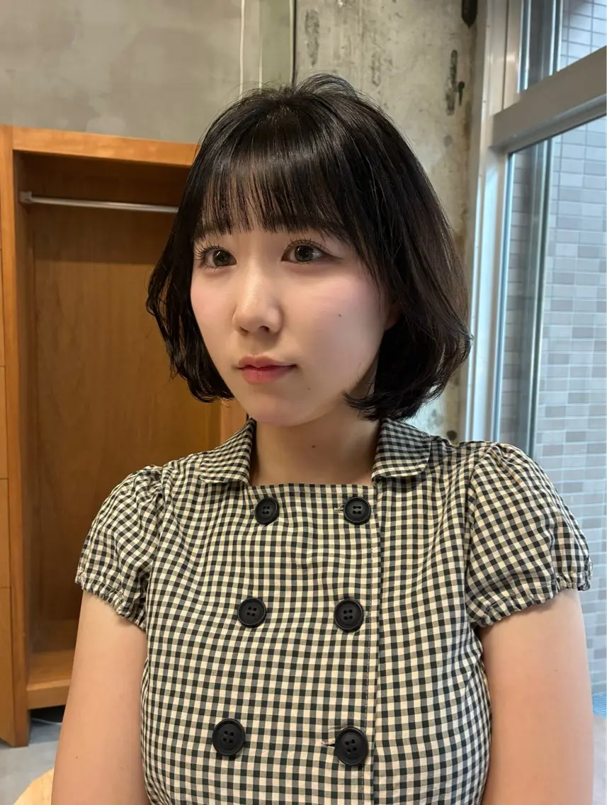ショート カット ヘアカラー トリートメント wewe: momoeのヘアスタイル
