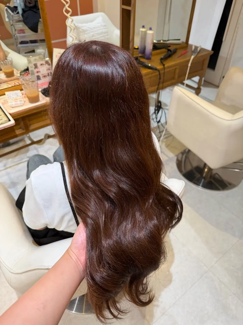 カラー ヘアカラー 若杉 美鈴のヘアスタイル
