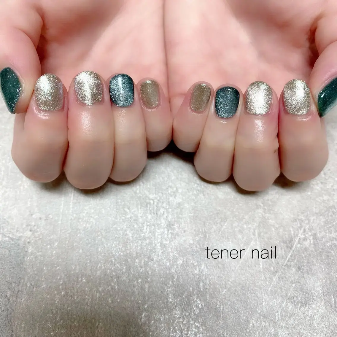 ネイル マグネットネイル テネルネイル tener nailのネイルデザイン