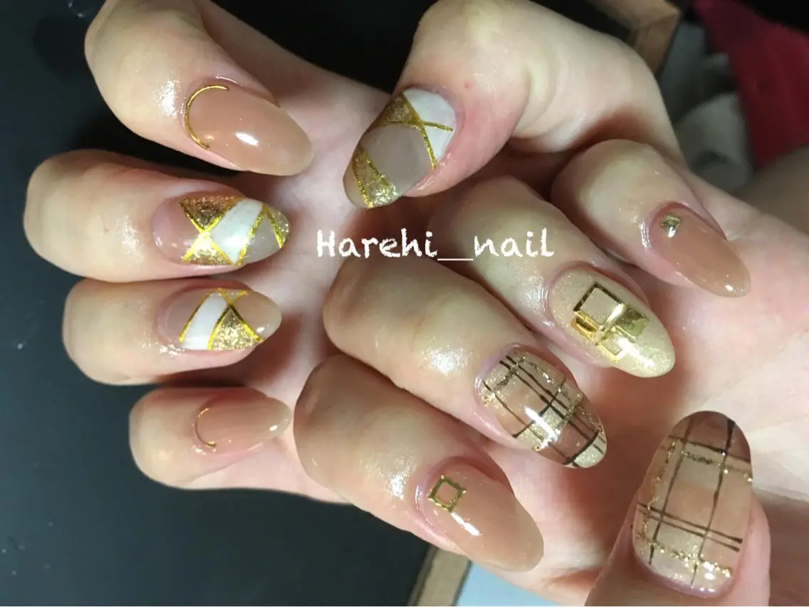 ネイル ハンドネイル Harehi_ nailのネイルデザイン