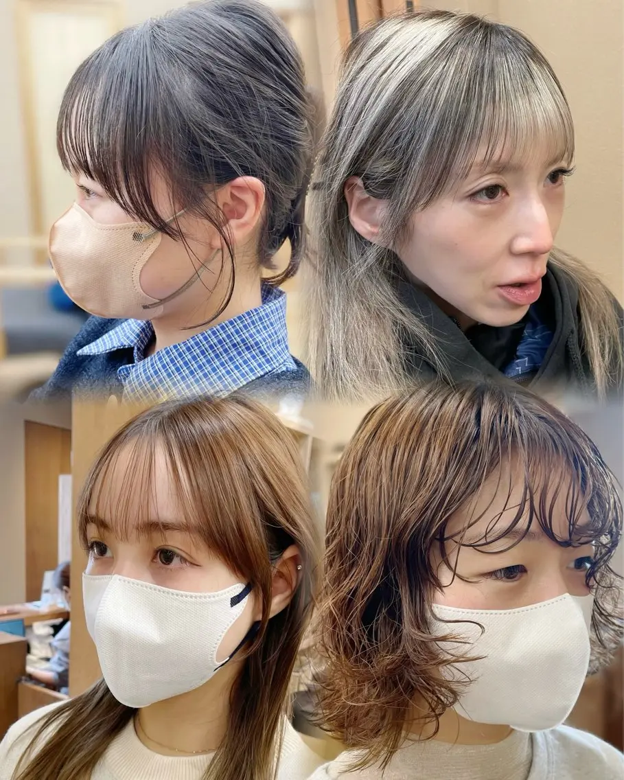 カット パーマ くびれミディアム/似 合わせ/鎌倉/edAのヘアスタイル