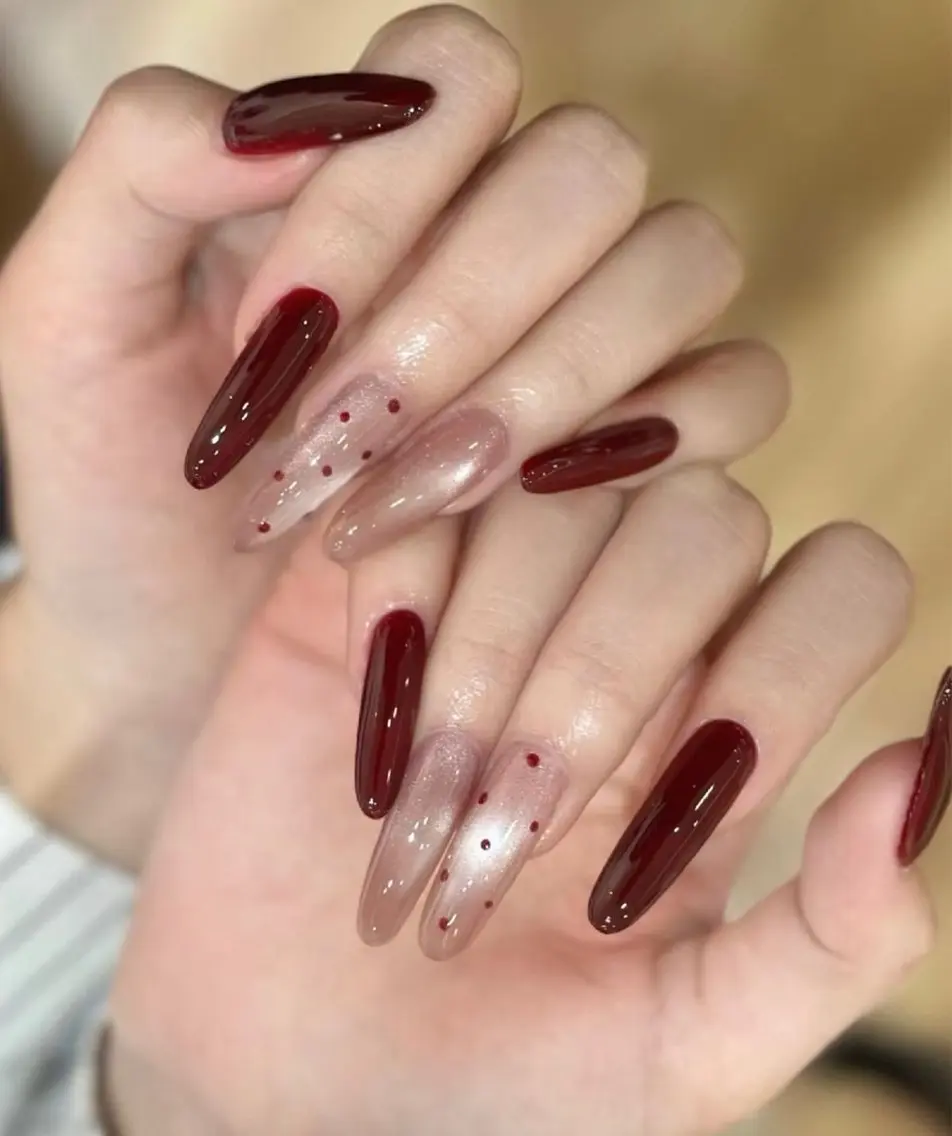 ネイル チークネイル フットネイル フレンチネイル グラデーション 韓国ネイル YUKI NAILのネイルデザイン