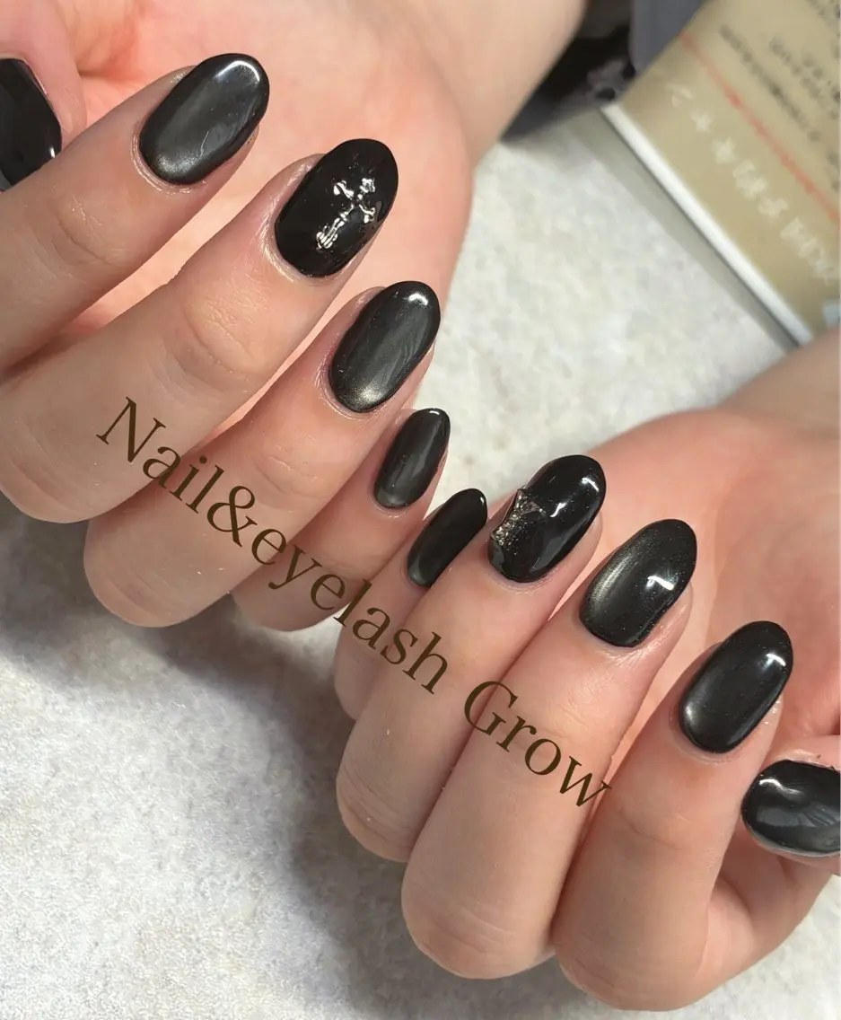 ネイル ジェルネイル 持ち込み パラジェル ハンドネイル Nail&eye Grow 武蔵藤沢店のネイルデザイン