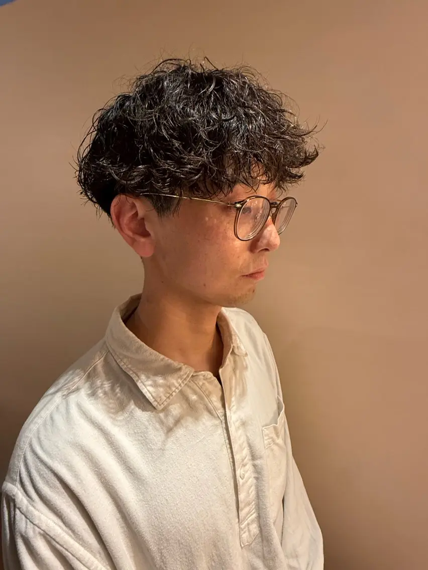 パーマ メンズ FLICK Kaz. メンズ平尾・高宮のヘアスタイル