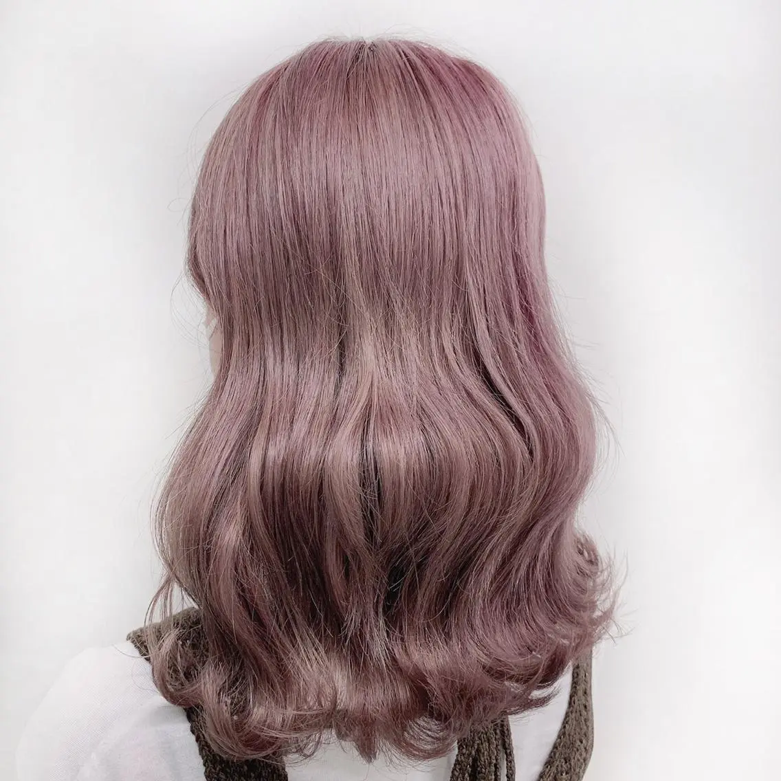 ミディアム パーマ ヘアアレンジ 💕上野美容師☁ ブリーチ💖サワのヘアスタイル