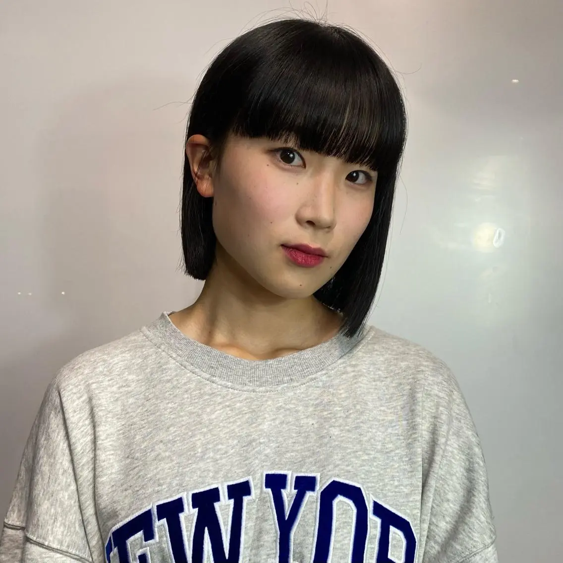 ショート 縮毛矯正 ひな 【pia】のヘアスタイル