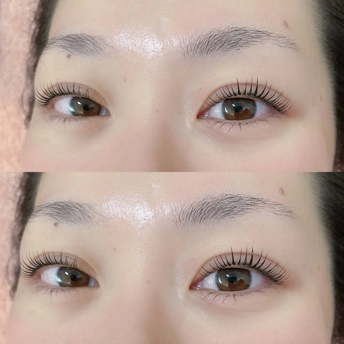 【まつ毛パーマ上下】【SISアイラッシュセット使用】の写真