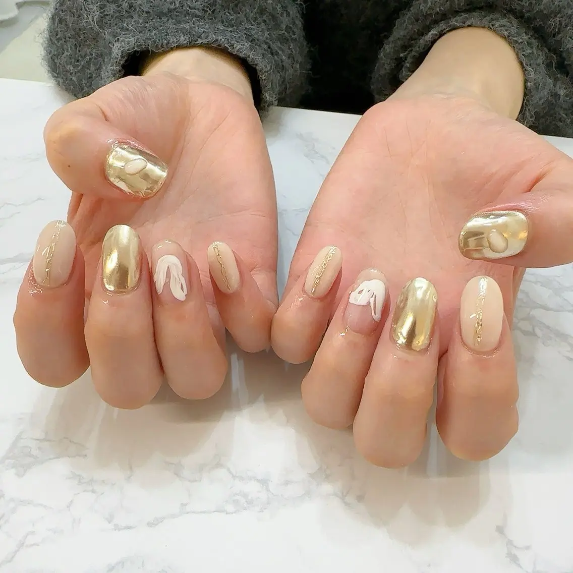 ネイル ハンドネイル Elegancia. Hiromiのネイルデザイン