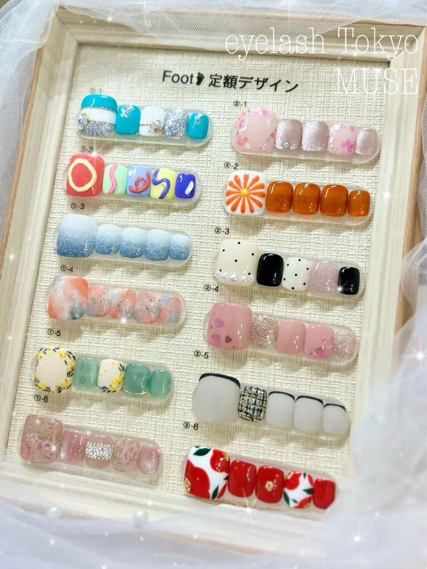 ネイル 桜ネイル フットネイル ジェルネイル マグネットネイル パラジェル フットネイル tanaka ◡̈のネイルデザイン