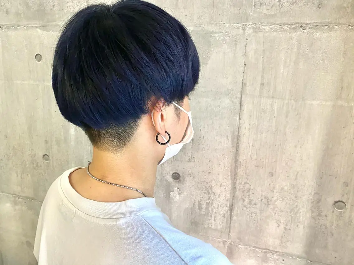 カラー メンズ mo moのヘアスタイル