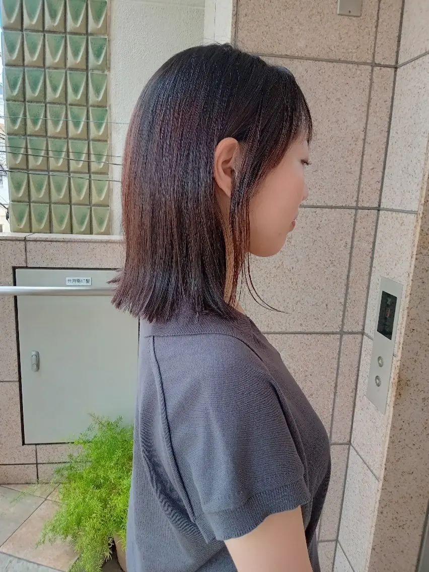ミディアム カット トリートメント go s go(e) 店 コンドウマチコのヘアスタイル