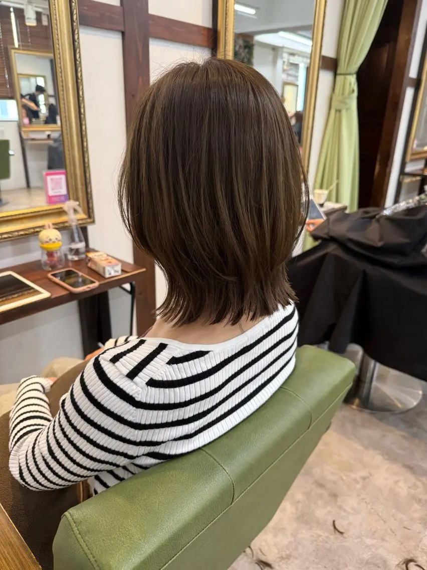 【トータルメンテナンス】カット➕カラー➕1ステップ超音波トリートメントの写真