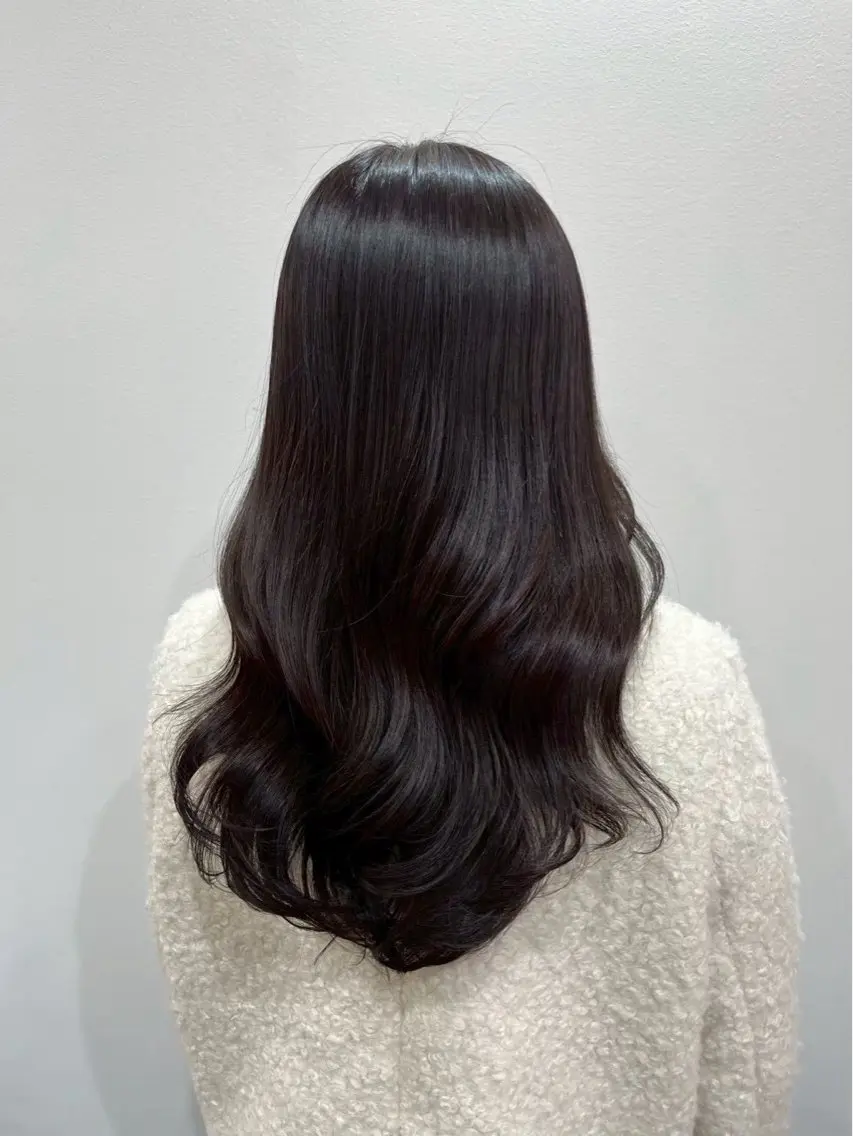 ロング 加藤 ことみのヘアスタイル
