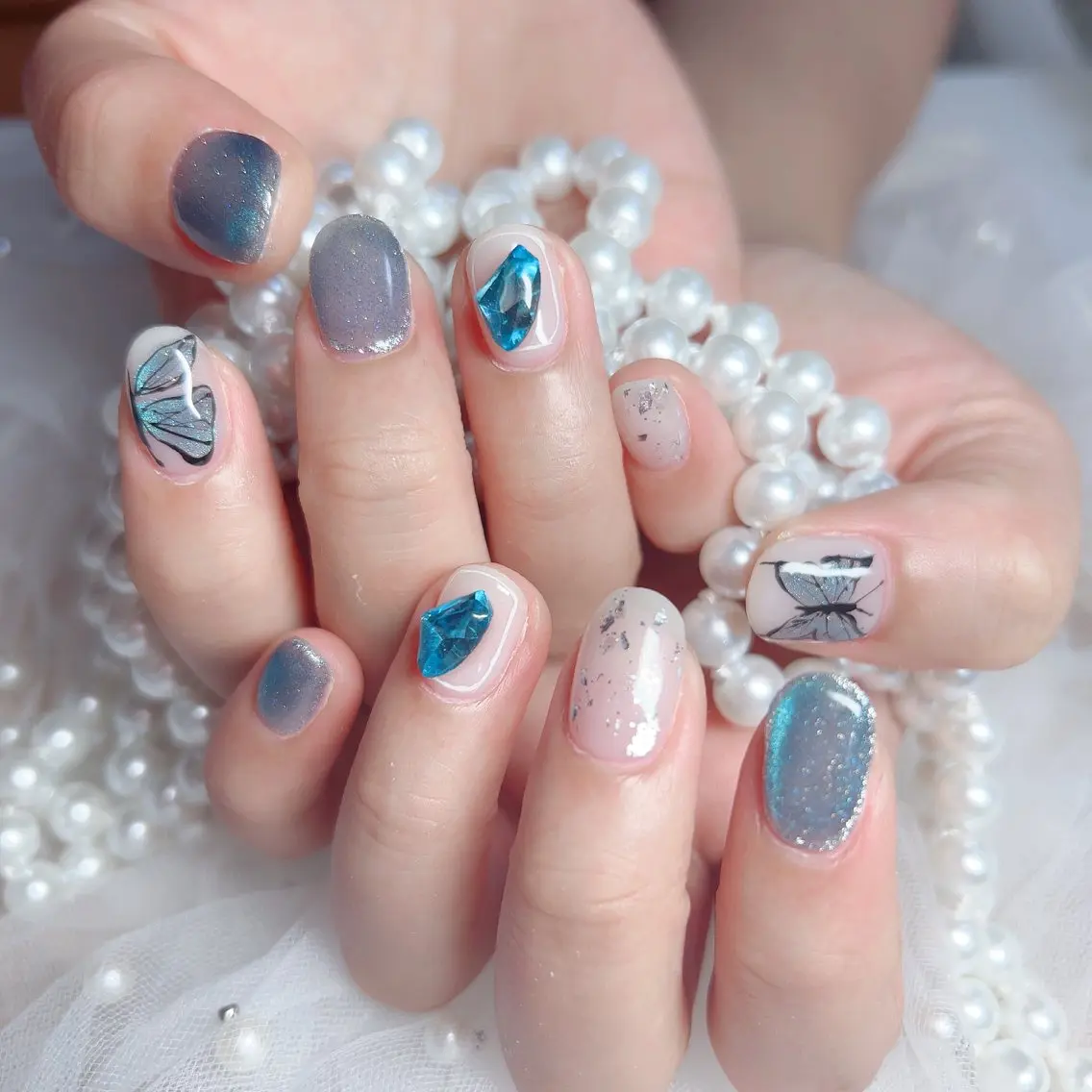 ネイル ハンドネイル 🎀M nails✨ ビューティーのネイルデザイン
