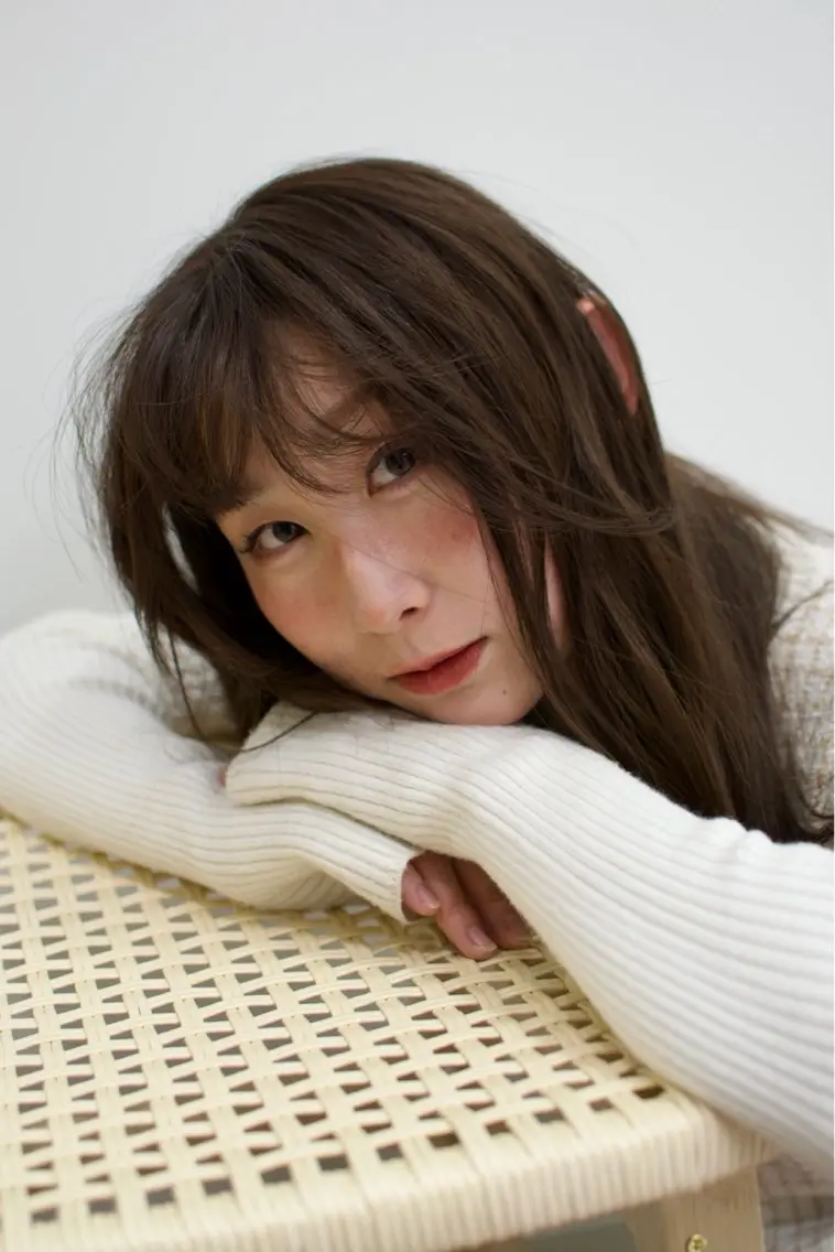 ロング カラー ベージュカラー ブラウンカラー 透明感カラー くびれヘア 韓国風ヘア カット ヘアカラー トリートメント cana 札幌レイヤースタイルのヘアスタイル