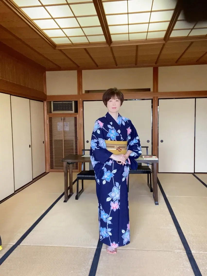 浴衣着付けの写真