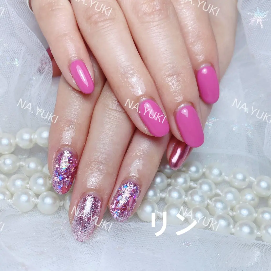 ネイル ハンドネイル ハンドケア YUKI 💗 渋谷店のネイルデザイン