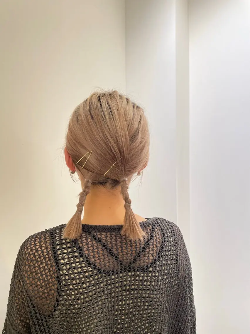 ミディアム ヘアアレンジ 和泉市/ LORAN/原田のヘアスタイル