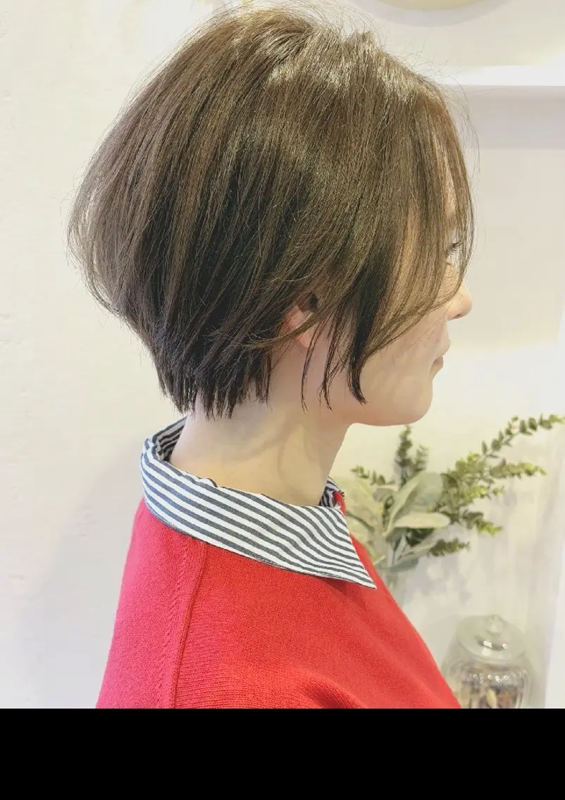 ショート カット ヘアカラー ヘアーサロン ブランコのヘアスタイル