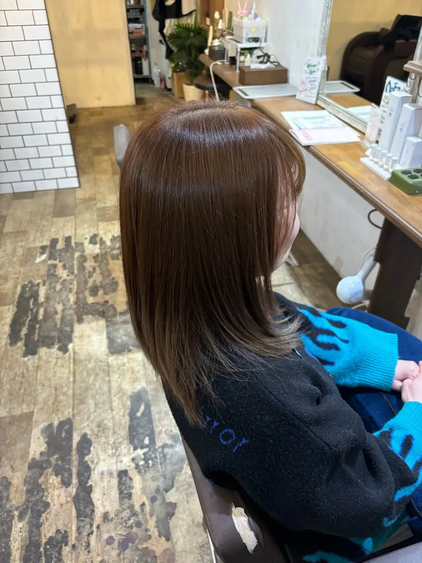 透明感カラーの写真