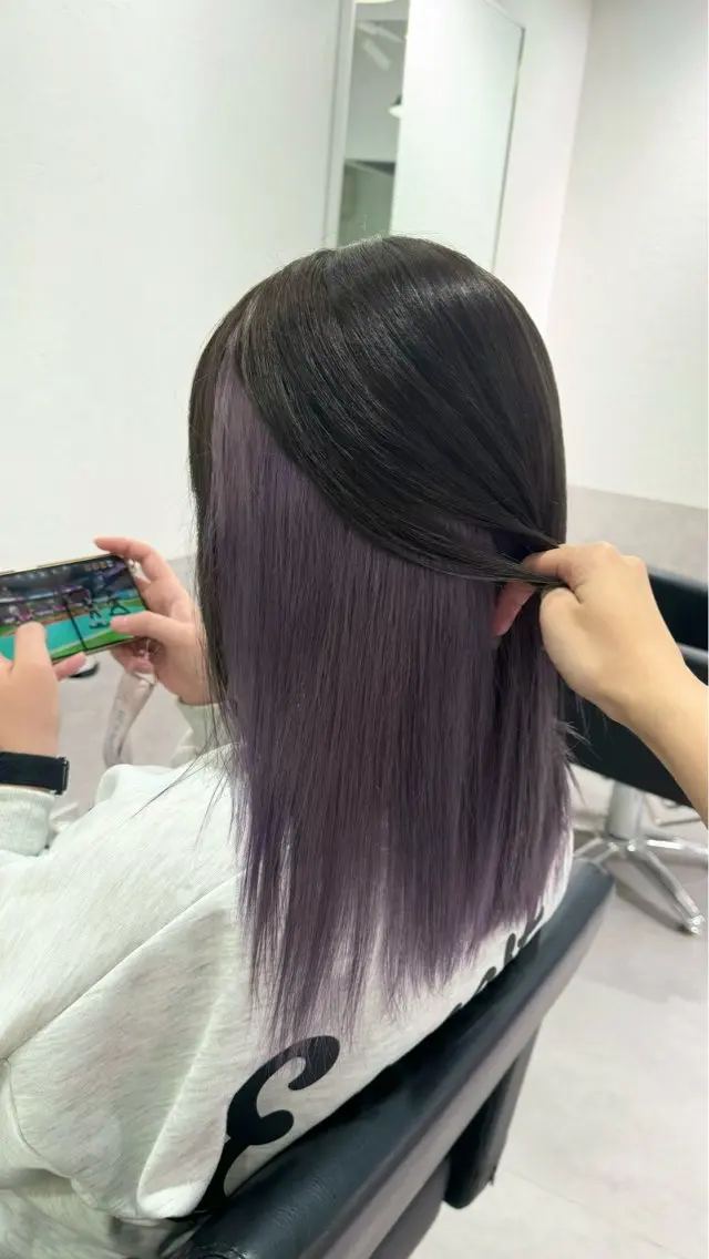セミロング カラー yume🦋/ CIERA南船場のヘアスタイル