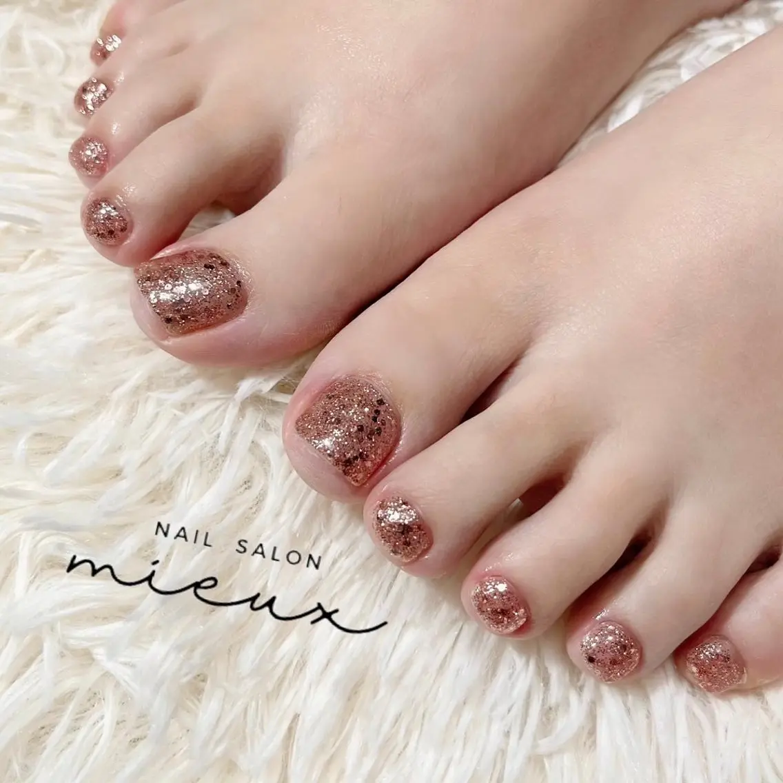 ネイル フットネイル nailsalon mieuxのネイルデザイン