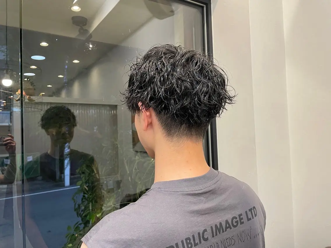 メンズ カット パーマ 畠山 渚のヘアスタイル