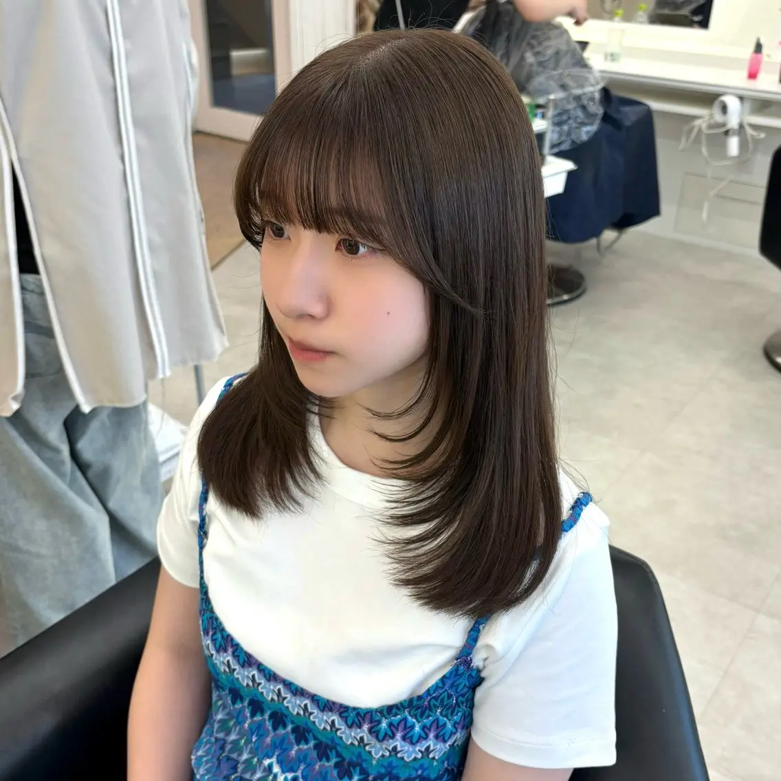 セミロング カラー カット ParveMix‎‎ ‎🤍加藤理沙のヘアスタイル