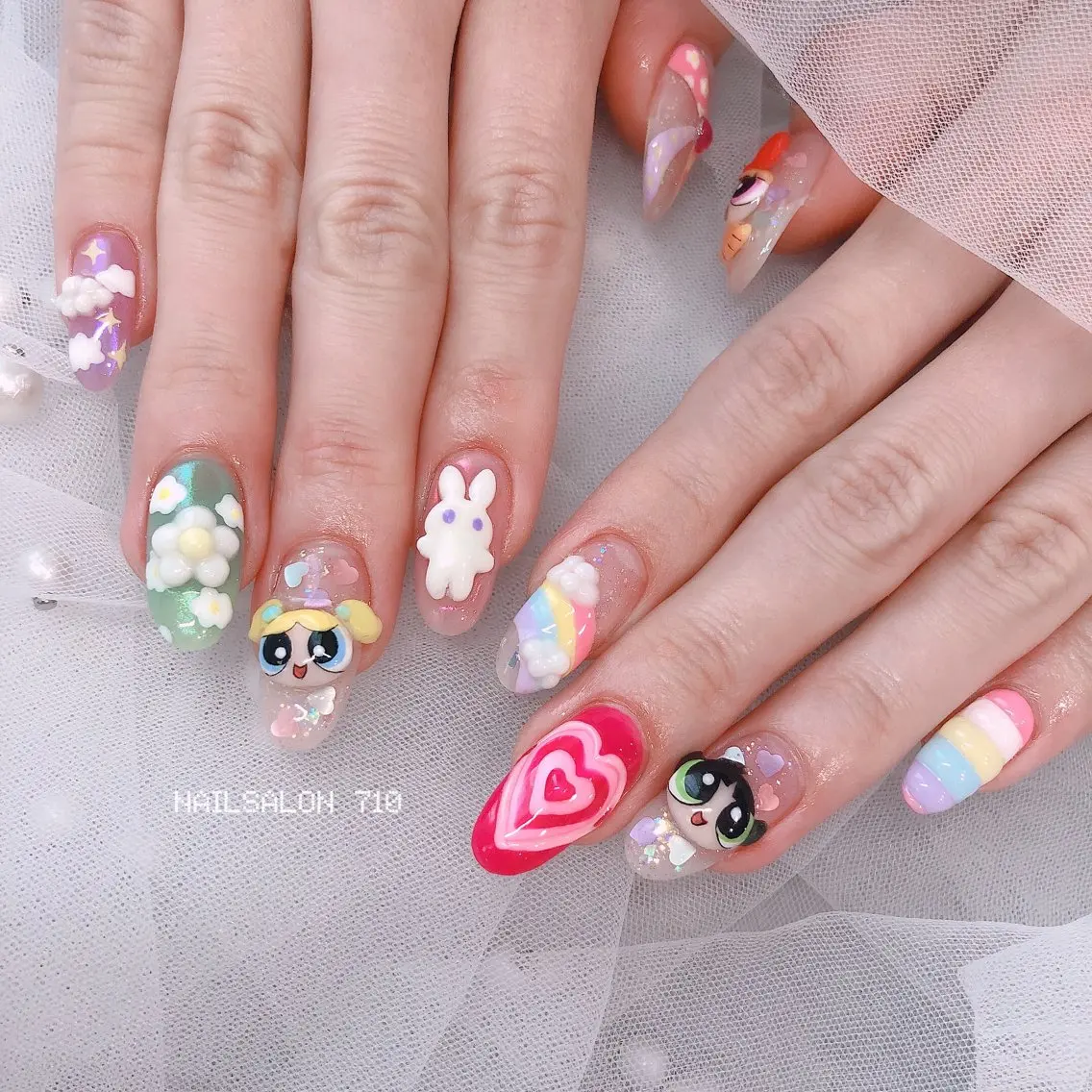 ネイル ハンドネイル フットネイル ナナイチゼロ I.Naoのネイルデザイン