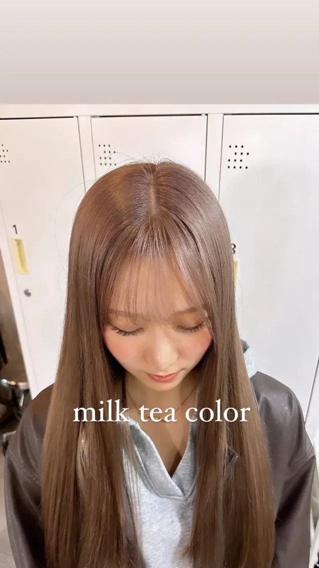 〈全員〉ブリーチ+カラーの写真