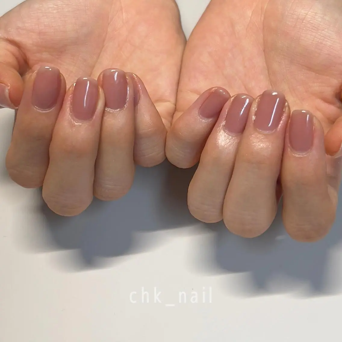 ネイル ワンカラーネイル ハンドネイル t chikaのネイルデザイン