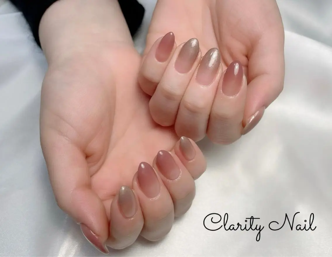 ネイル グラデーション ハンドネイル Clarity Nailのネイルデザイン