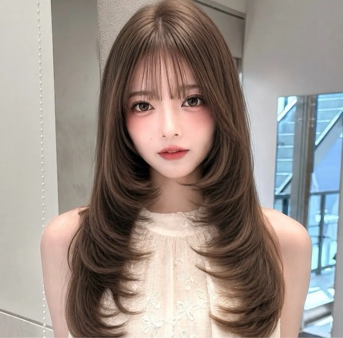 ✨人気No.3✨《艶髪にしたい方》カット＋髪質改善カラー＋髪質改善トリートメント〈パーソナルカラー診断付〉の写真
