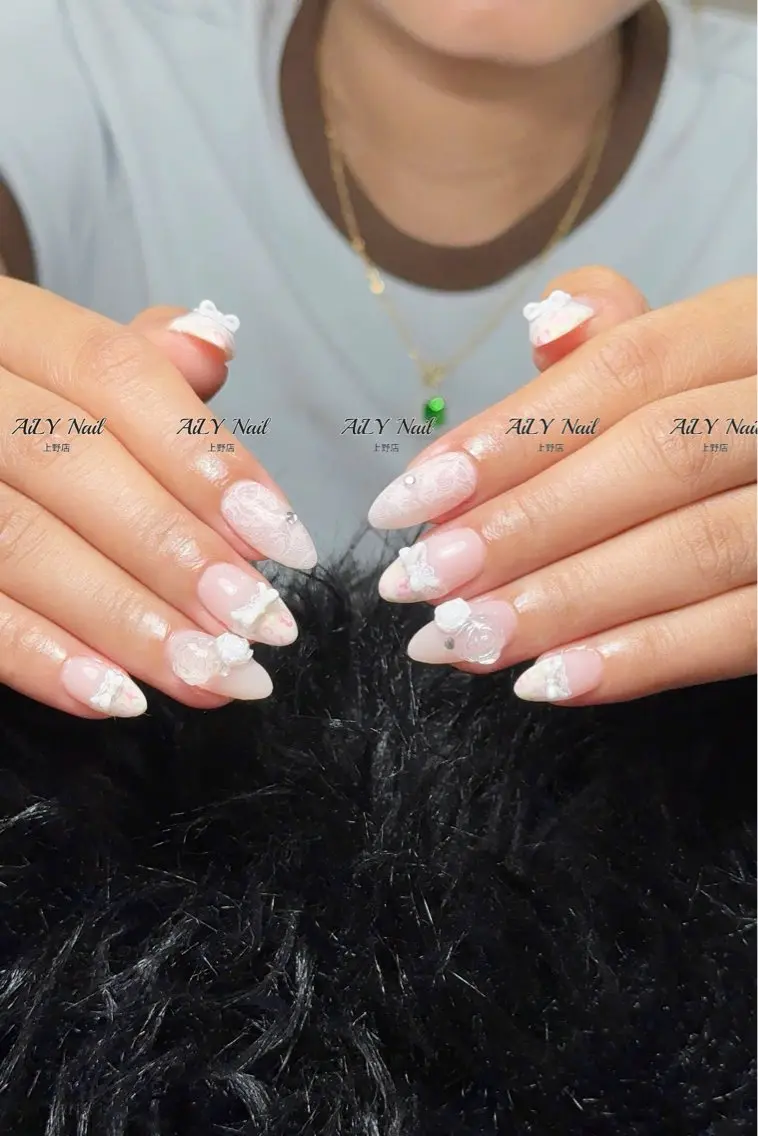 ネイル アートネイル ジェルネイル マグネットネイル ニュアンスネイル シンプルネイル ハンドネイル AiLy Nail 上野店のネイルデザイン