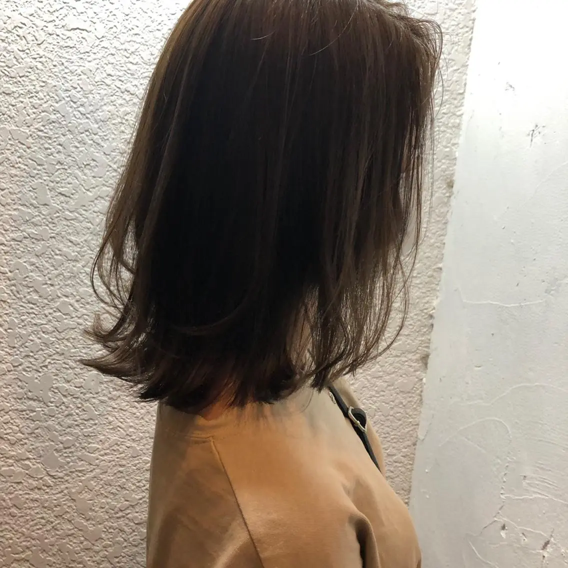 ミディアム 髪質改善×縮毛矯正 ×艶カラーNAOのヘアスタイル