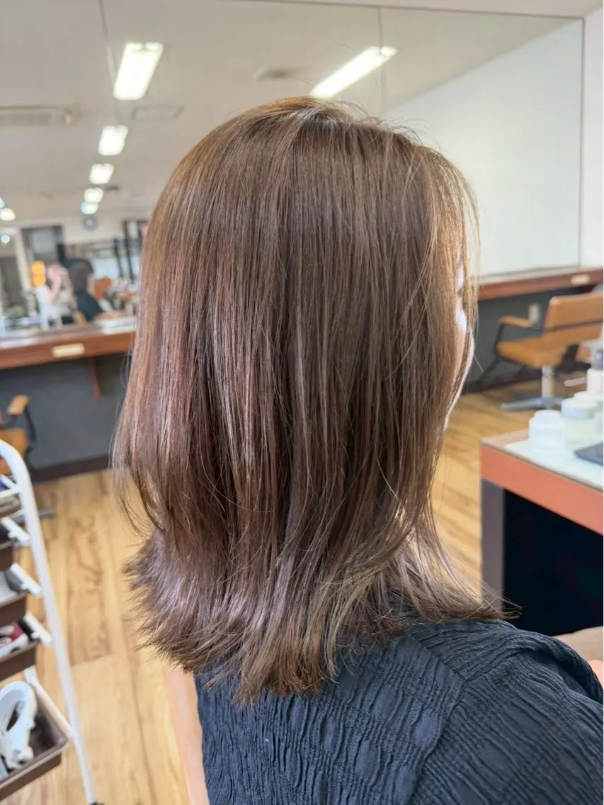 ミディアム ヘアカラー début/ 裕登のヘアスタイル