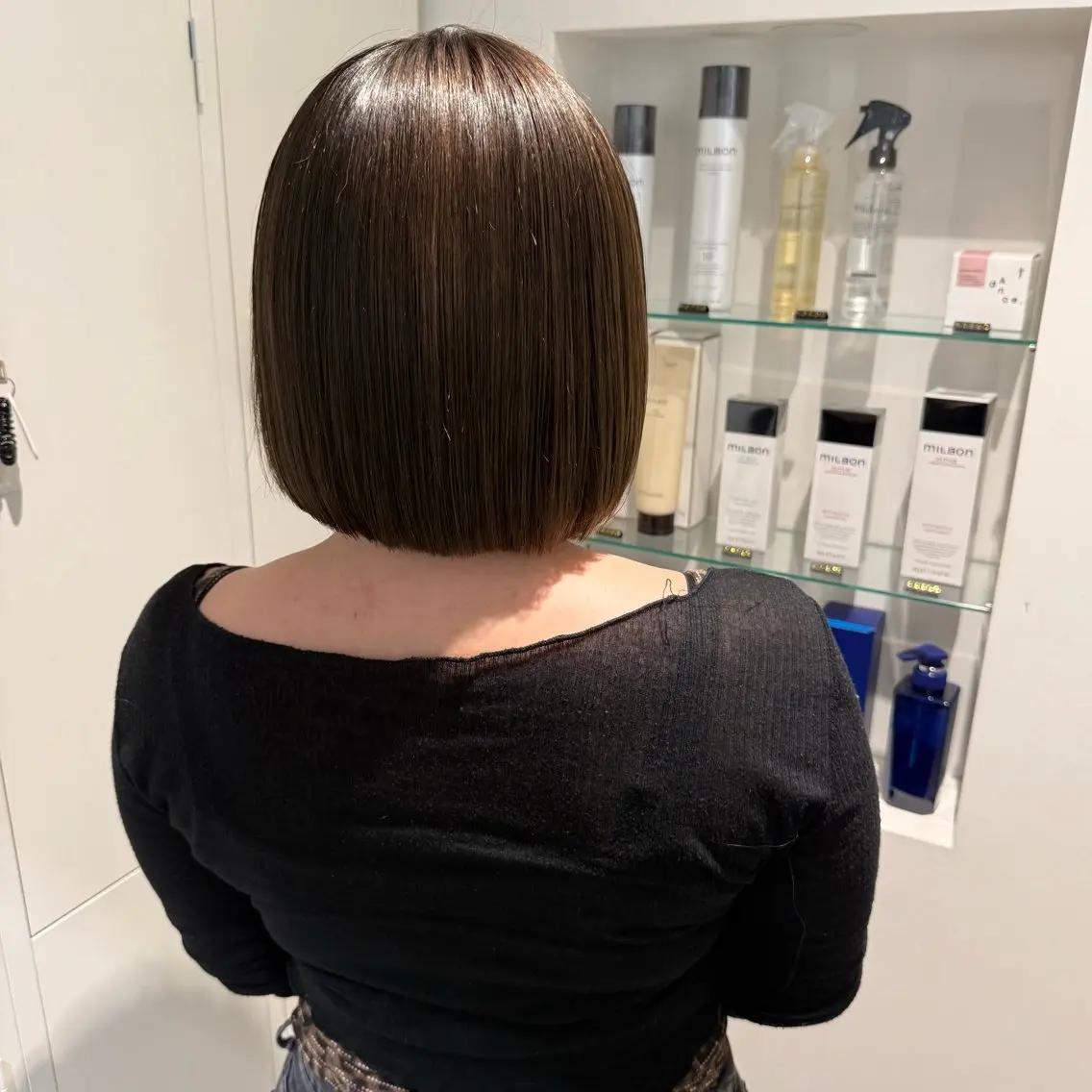 ショート 甚野 彩菜のヘアスタイル