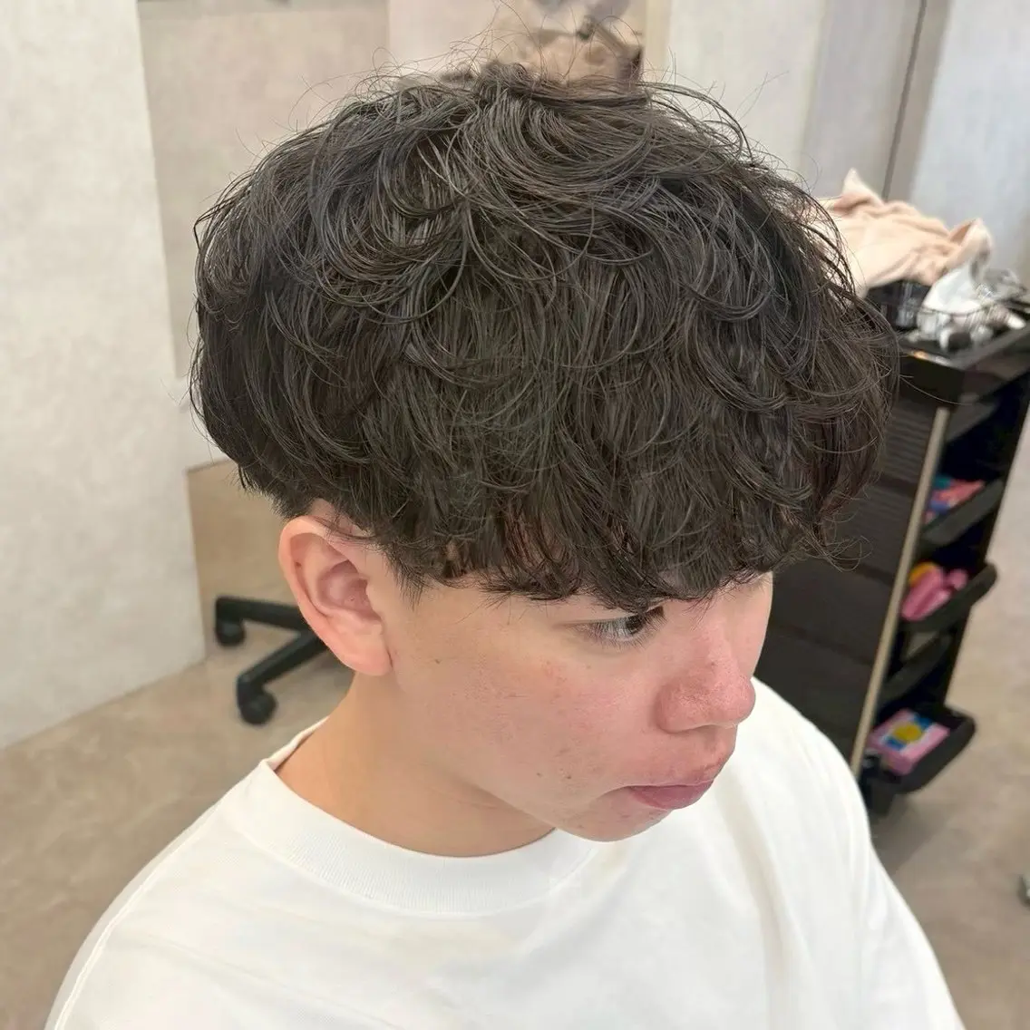 メンズ カット パーマ Rin 【津田沼】のヘアスタイル