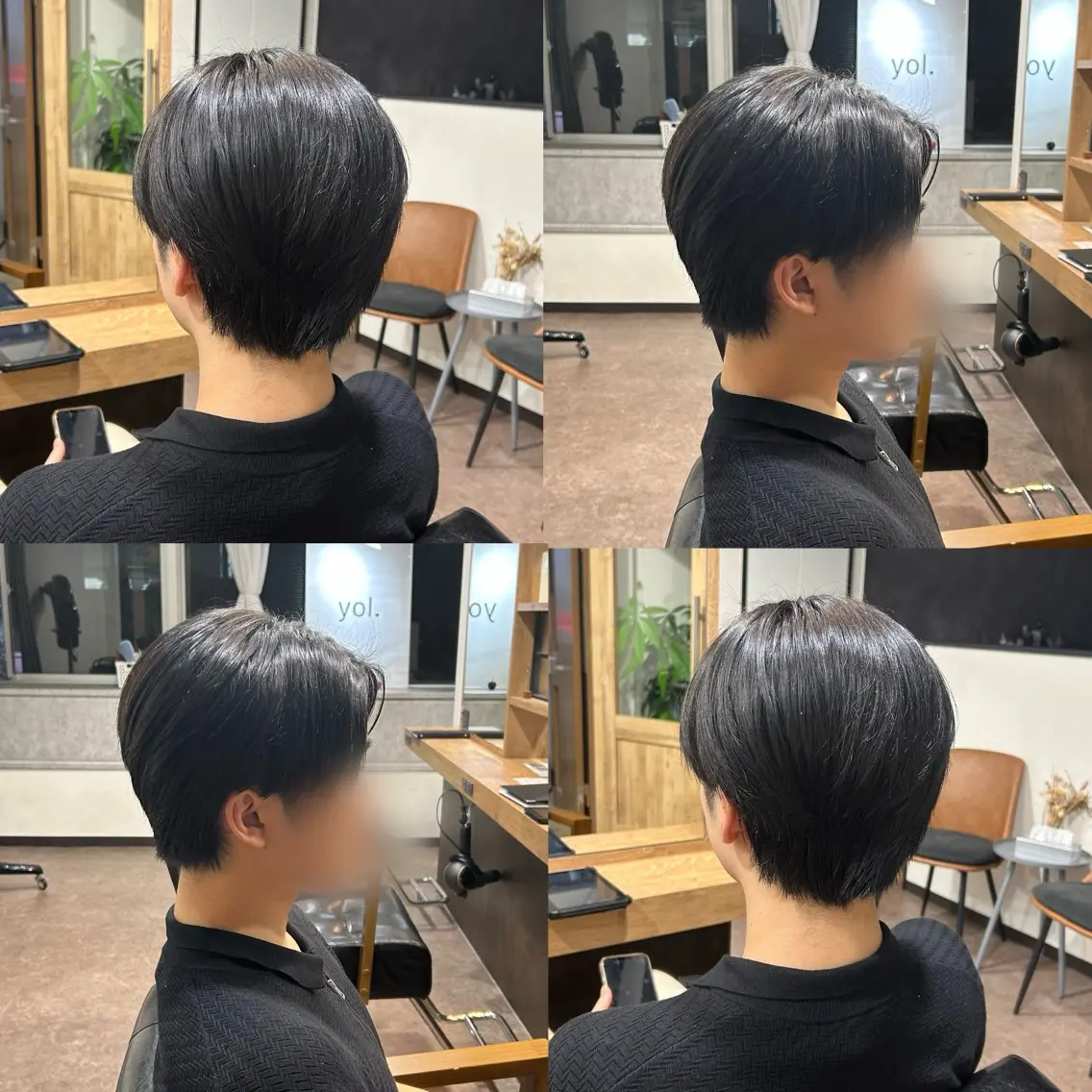 メンズ センターパート HONAMI .のヘアスタイル